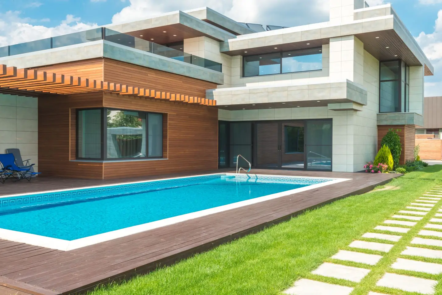 Swimming pool built in Bona Vista, NSW
